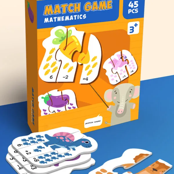 PP-8683 Kids Knowledge Matching Puzzle Game_Mathmatics