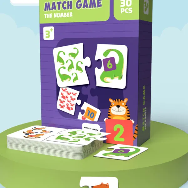 PP-8690 Kids Knowledge Matching Puzzle Game_The Number