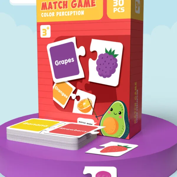 PP-8692 Kids Knowledge Matching Puzzle Game_Color Perception