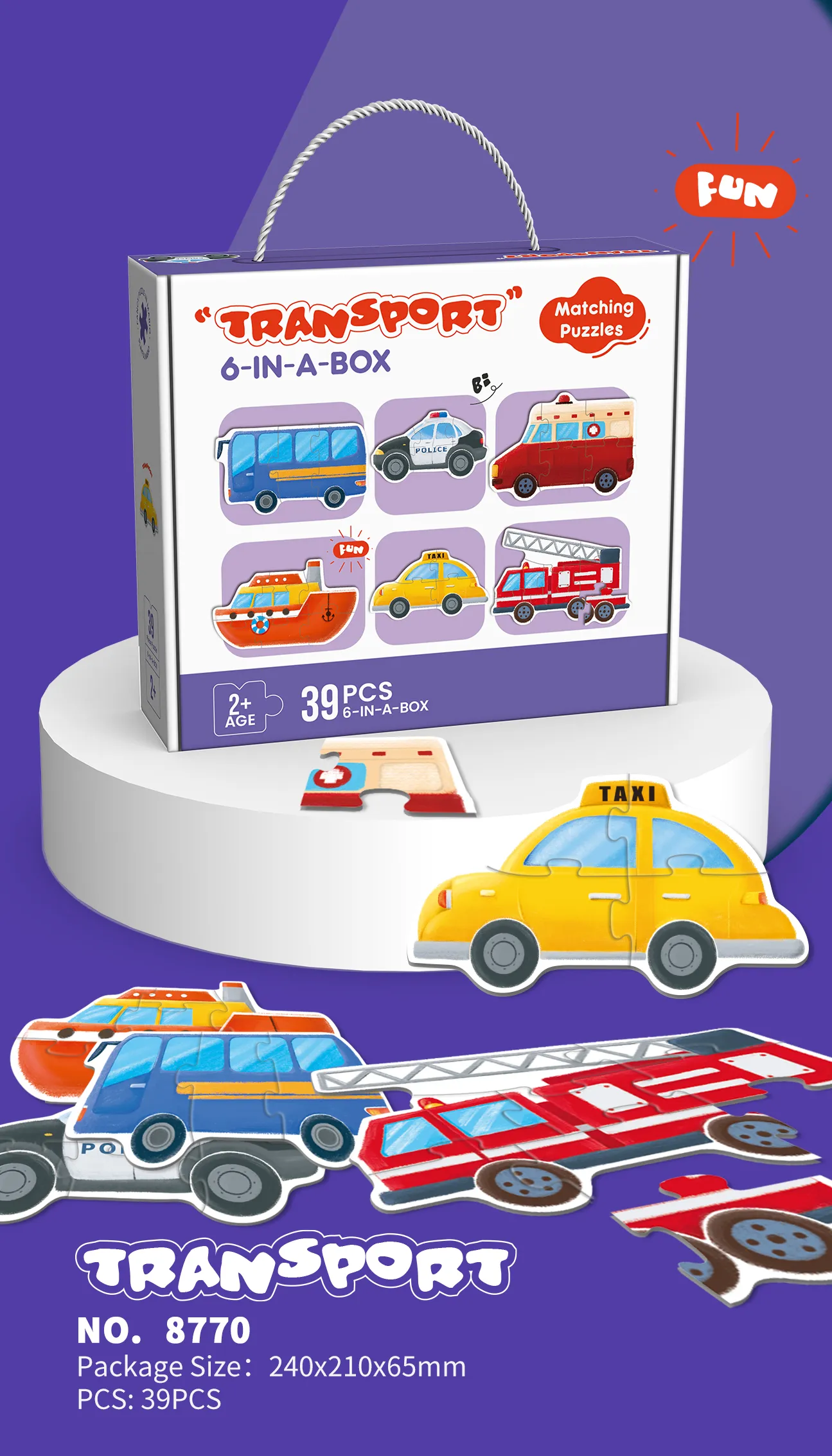 PP-8770 6-in-1 Matching Puzzle Set_Transport