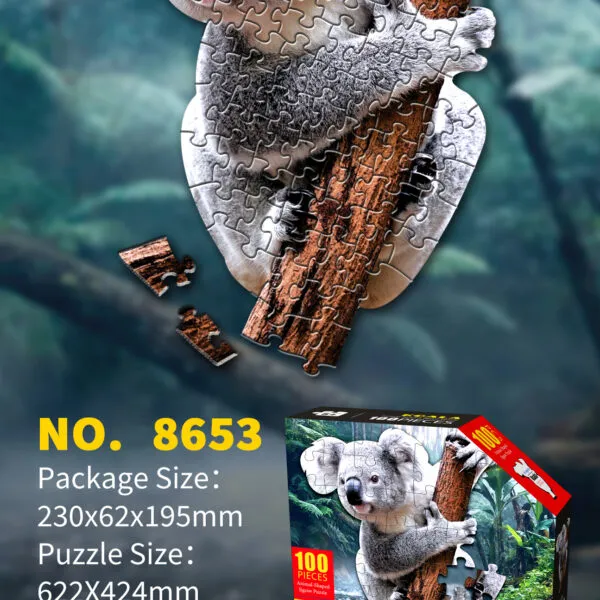 SP-8653 Animal Shaped Jigsaw Puzzle Collection_Koala 2