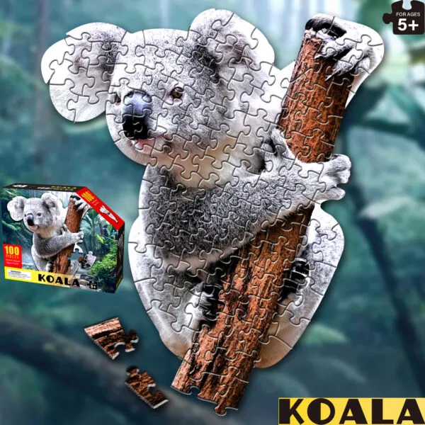 SP-8653 Animal Shaped Jigsaw Puzzle Collection_Koala