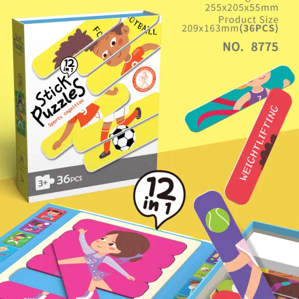 SP-8775 Magnetic Stick Puzzle Set_Sports Cognition