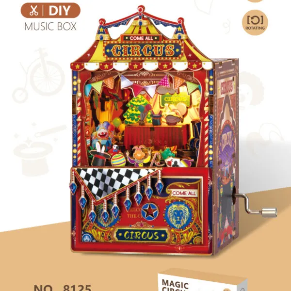 WP-8125 DIY Musical Puzzle Box Series_Magic Circus
