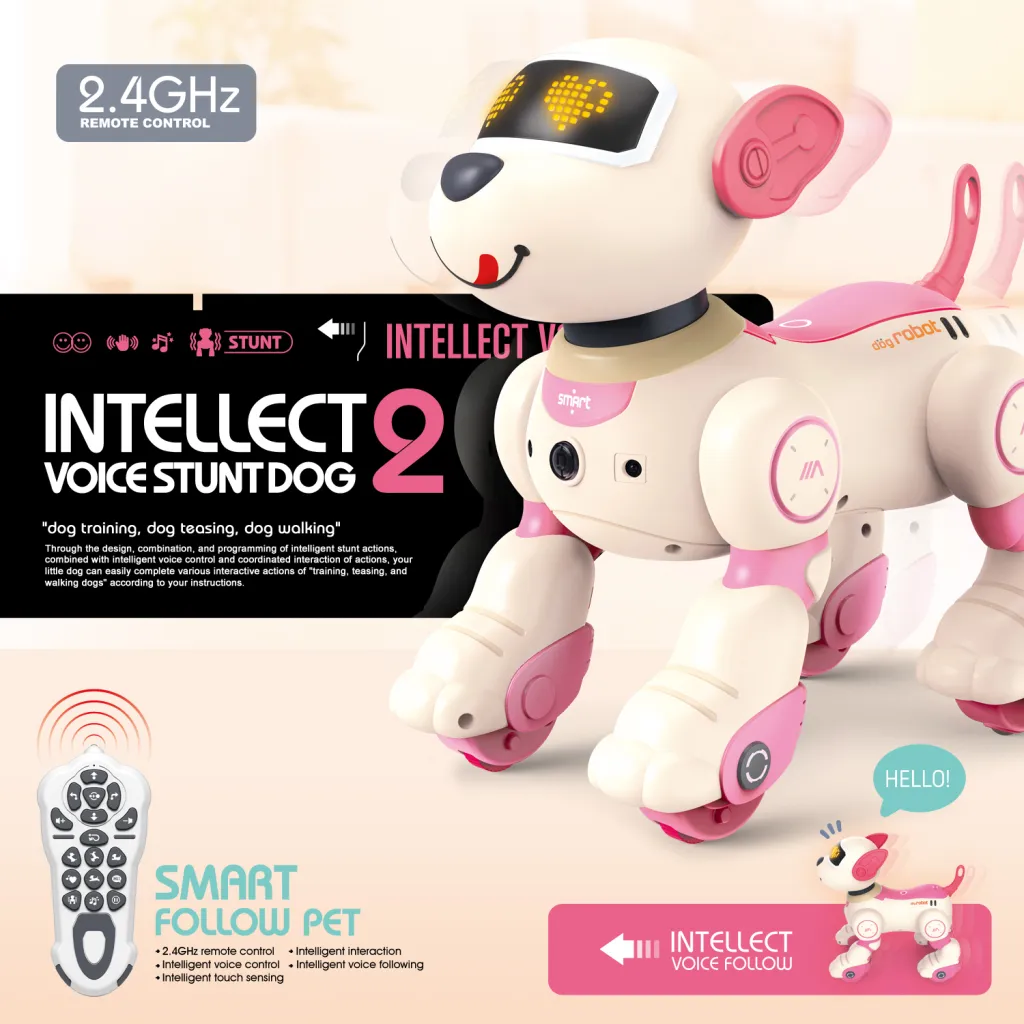 RC-7204 AI Voice Follow Robot Dog