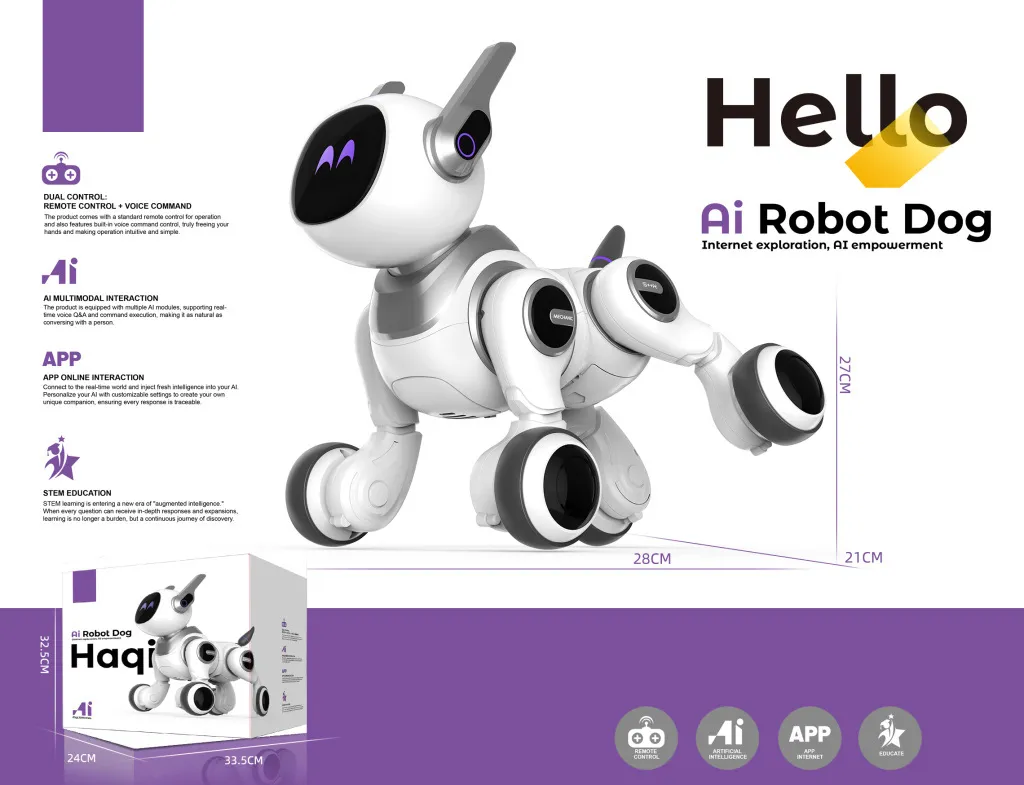 RC-7252 AI Interactive Robot Dog 2