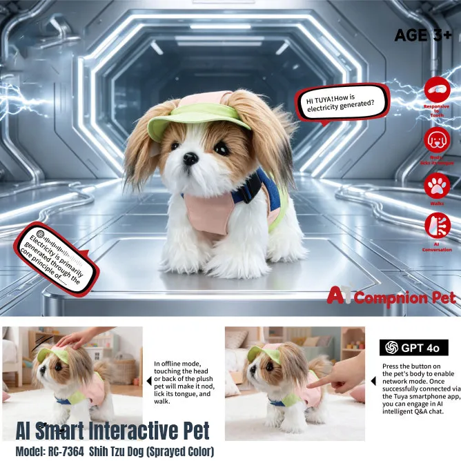 RC-7364 AI Smart Interactive Pet