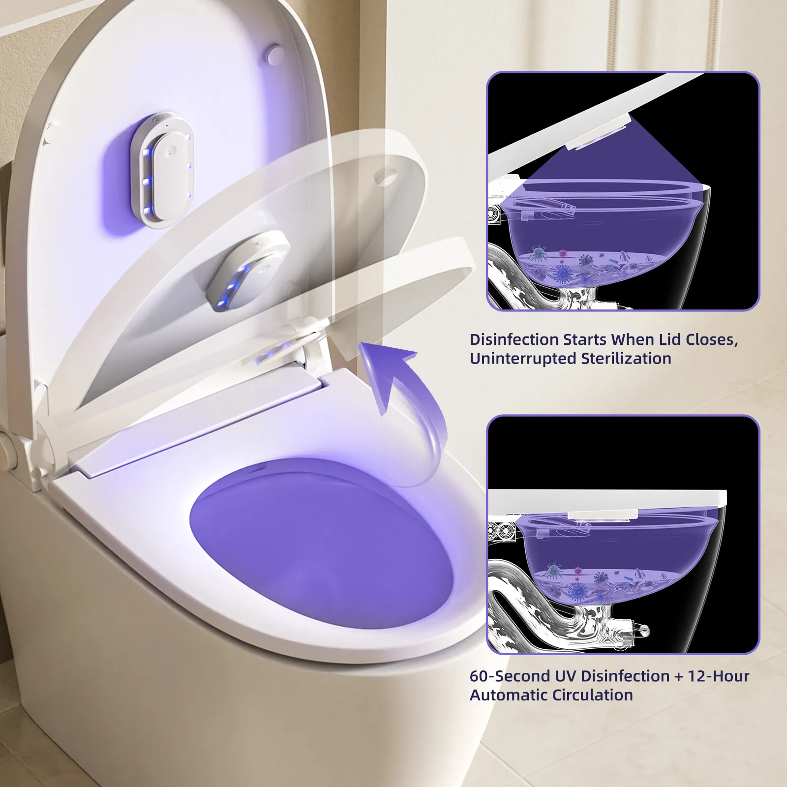 EE-2603Z Automatic UV Toilet Sanitizer (6)