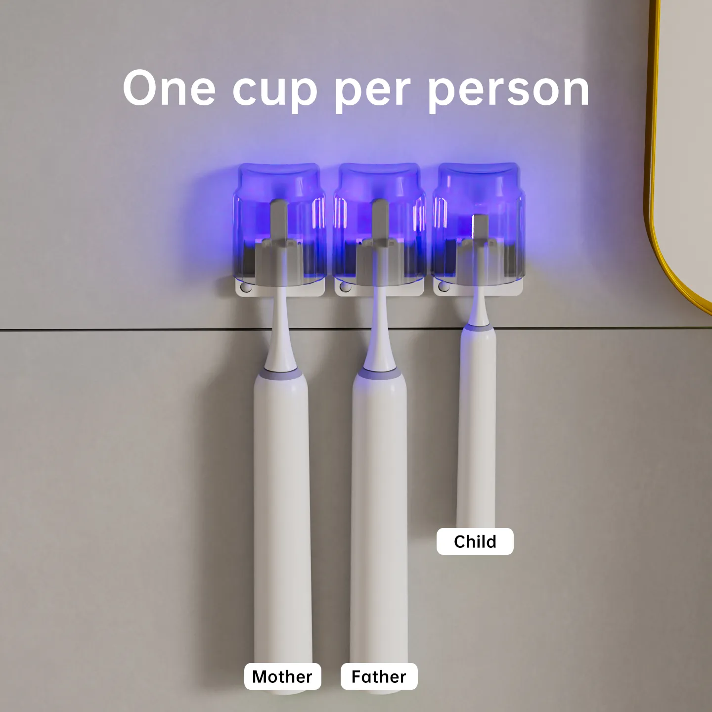 EE-2607 Smart UV Toothbrush Sterilizer Cup (1)
