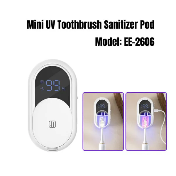EE-2606 Mini UV Toothbrush Sanitizer Pod